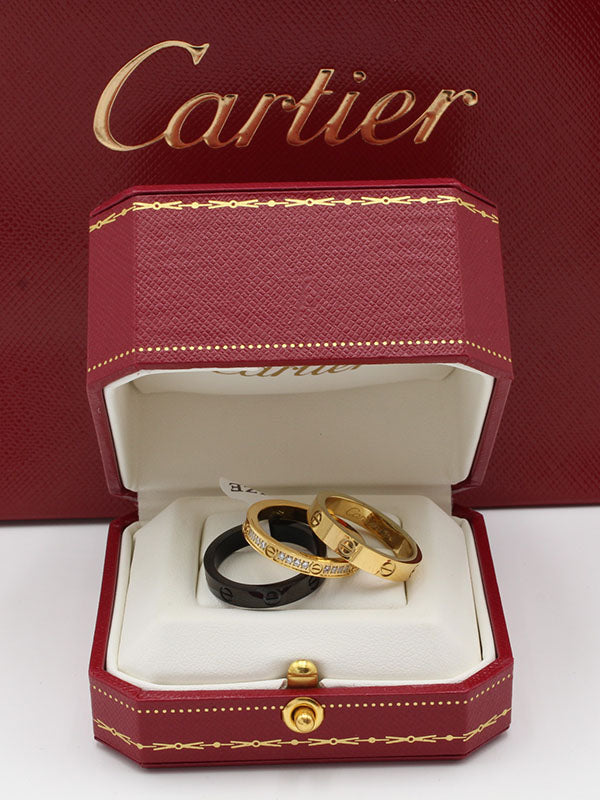 دبل كارتير بلاك ادشن خواتم CARTIER