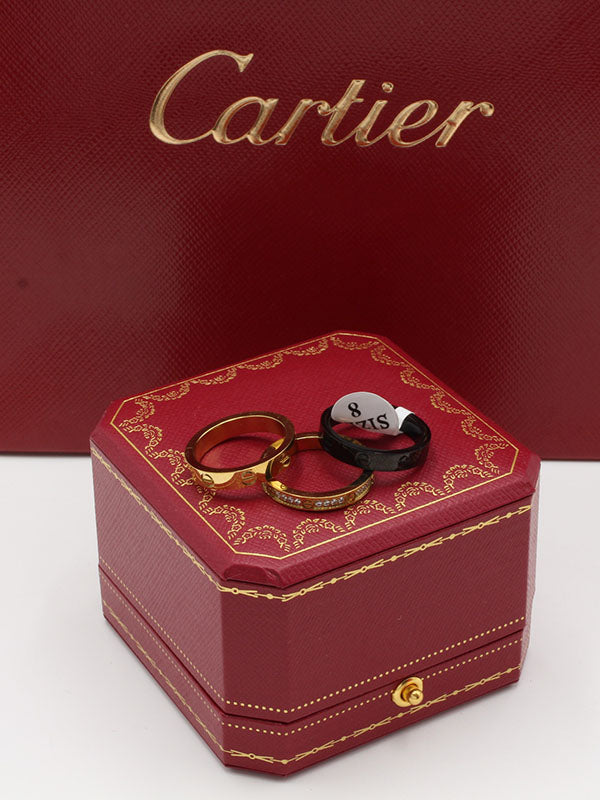 دبل كارتير بلاك ادشن خواتم CARTIER