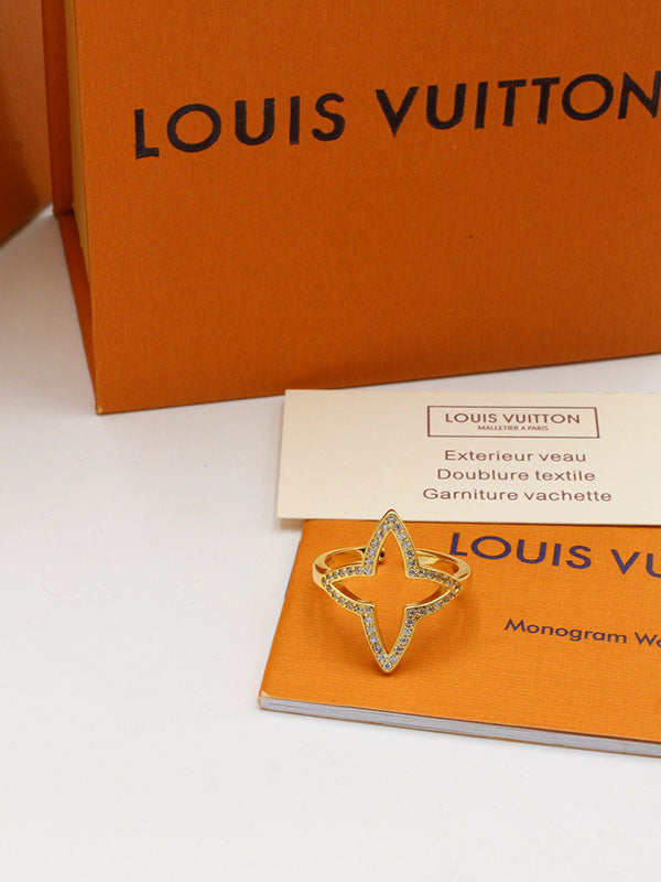 خاتم لويس فيتون سنقل بيق فلاور خواتم louis vuitton