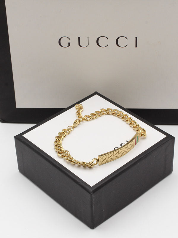 اسوارة قوتشي لوقو ملون ناعمة اسواره gucci