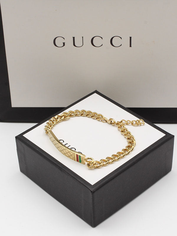 اسوارة قوتشي لوقو ملون ناعمة اسواره gucci