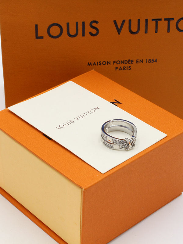 خاتم لويس فيتون زركون لوقو خواتم louis vuitton