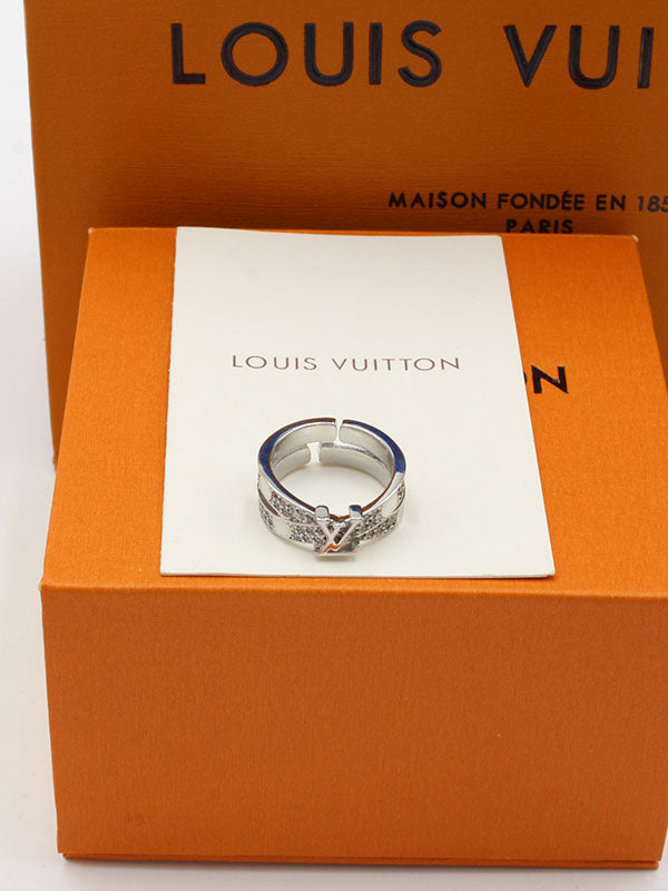 خاتم لويس فيتون زركون لوقو خواتم louis vuitton