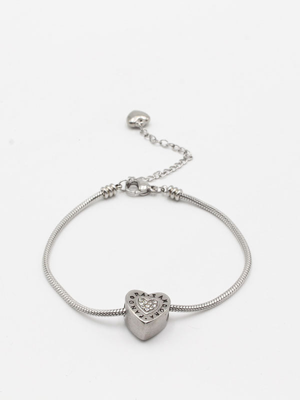 اسوارة باندورا هارت فضي اسواره pandora