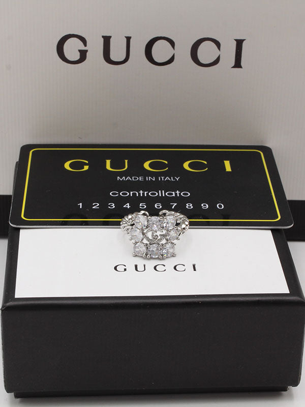 خاتم قوتشي جنزير زركون خواتم gucci