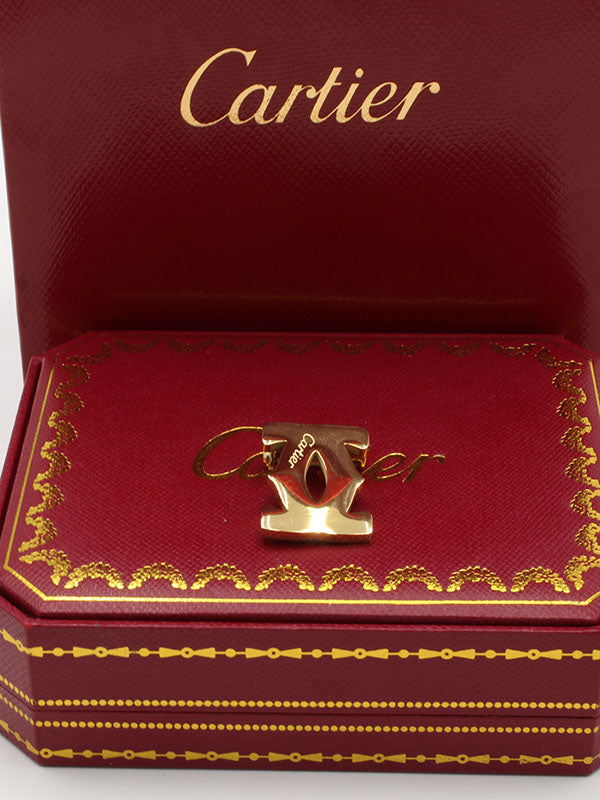 بروش كارتير ميتال ذهبي بروش CARTIER