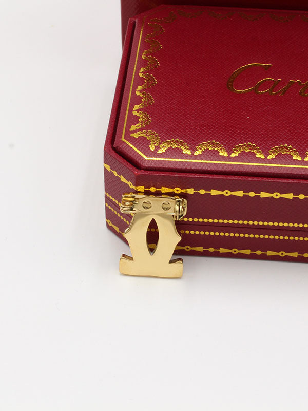 بروش كارتير ميتال ذهبي بروش CARTIER ذهبي