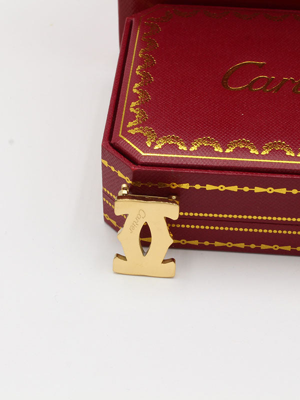 بروش كارتير ميتال ذهبي بروش CARTIER