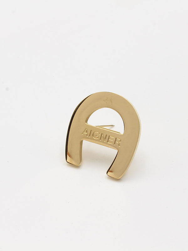 بروش اقنر ميتال ذهبي بروش aigner ذهبي