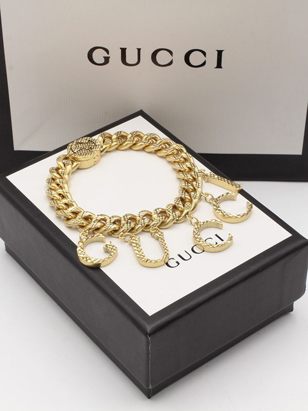 اساور قوتشي بيق شاين بنتدنت لوقو اسواره gucci