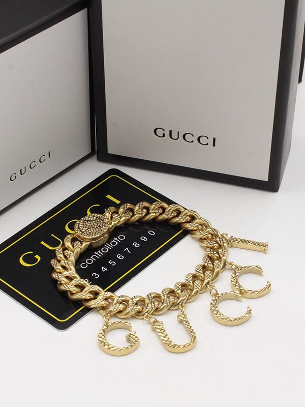 اساور قوتشي بيق شاين بنتدنت لوقو اسواره gucci
