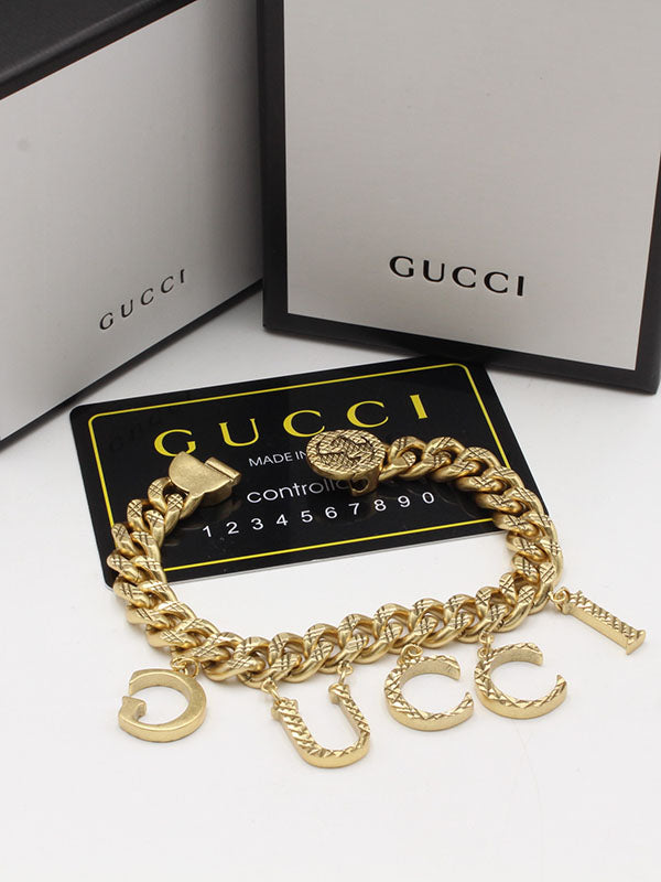 اساور قوتشي بيق شاين بنتدنت لوقو اسواره gucci