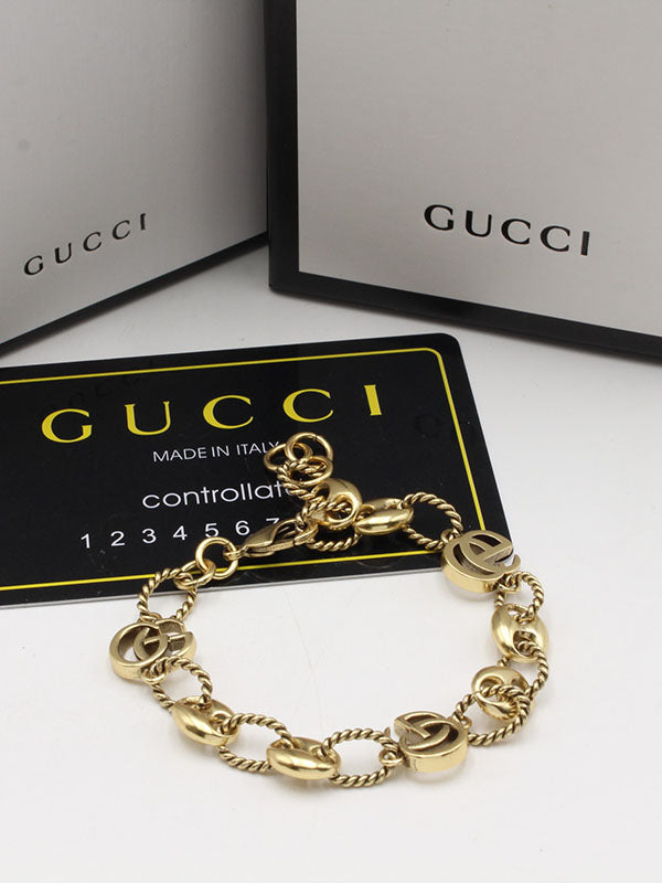 اساور قوتشي نيو برونز لوقو اسواره gucci برونزي