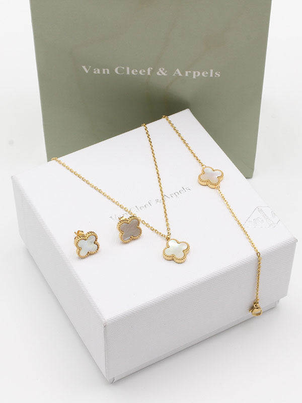 طقم فان كليف ناعم 3 قطع اطقم van cleef