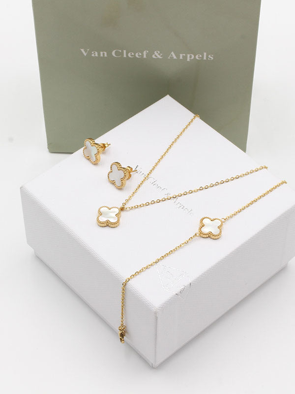 طقم فان كليف ناعم 3 قطع اطقم van cleef