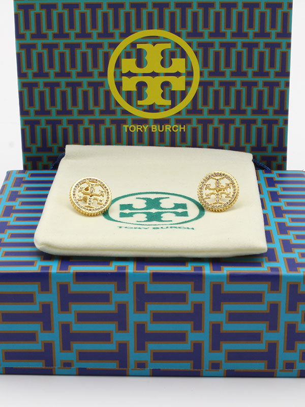 حلق توري بورش زركون سيركل حلق tory burch