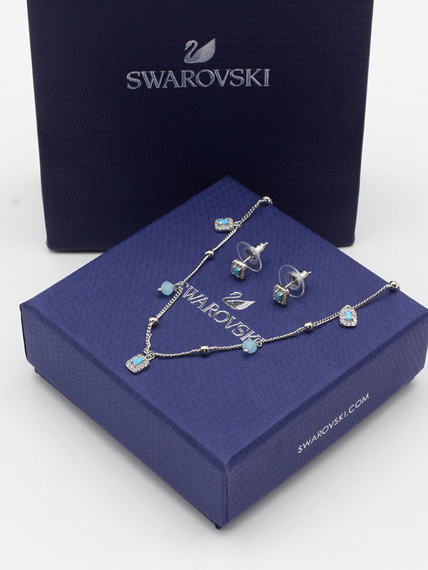 طقم تشوكر سواروفسكي اطقم jewel  