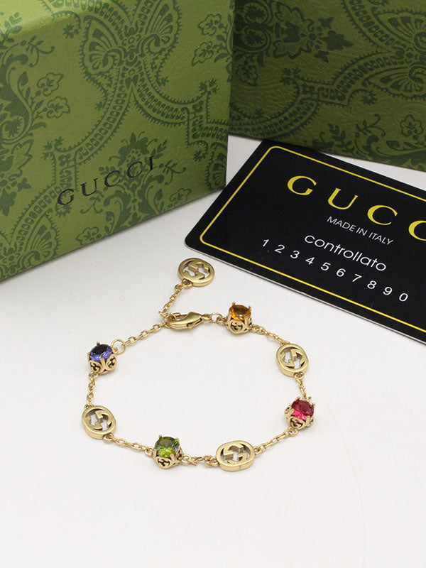 اساور قوتشي مكس كلرز لوقو اسواره gucci