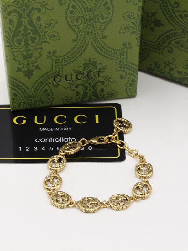 اساور قوتشي شاينز بنتدنت لوقو اسواره gucci