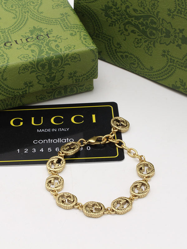 اساور قوتشي شاينز بنتدنت لوقو اسواره gucci