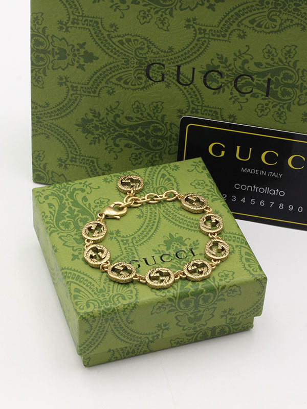 اساور قوتشي شاينز بنتدنت لوقو اسواره gucci