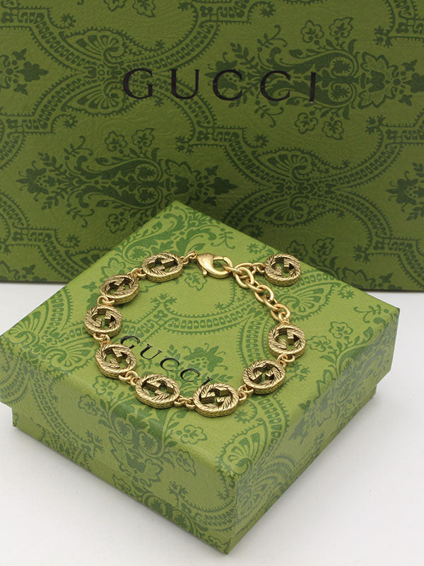اساور قوتشي شاينز بنتدنت لوقو اسواره gucci
