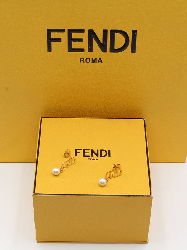 حلق فندي لولو FF حلق fendi