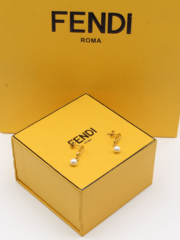 حلق فندي لولو FF حلق fendi