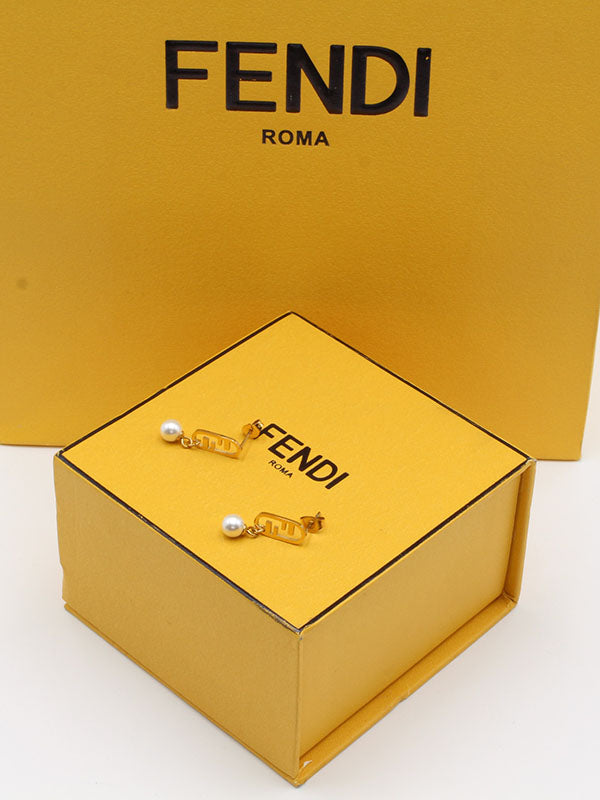 حلق فندي لولو FF حلق fendi