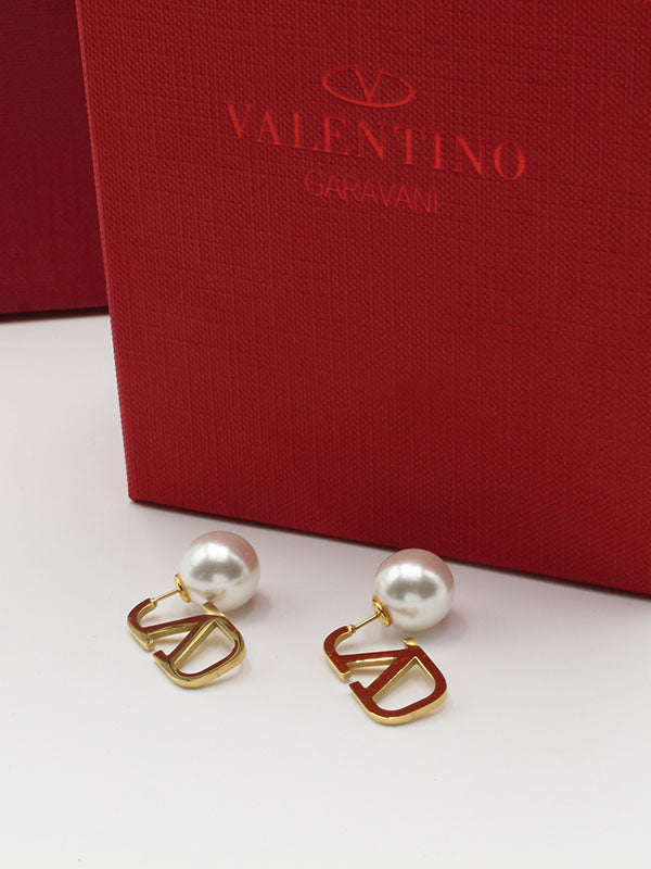 حلق فالنتينو لولو بيهايند حلق VALENTINO ذهبي