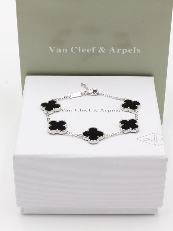 اسواره فان كليف 5 ورود وذ لوقو اسواره van cleef اسود فضي
