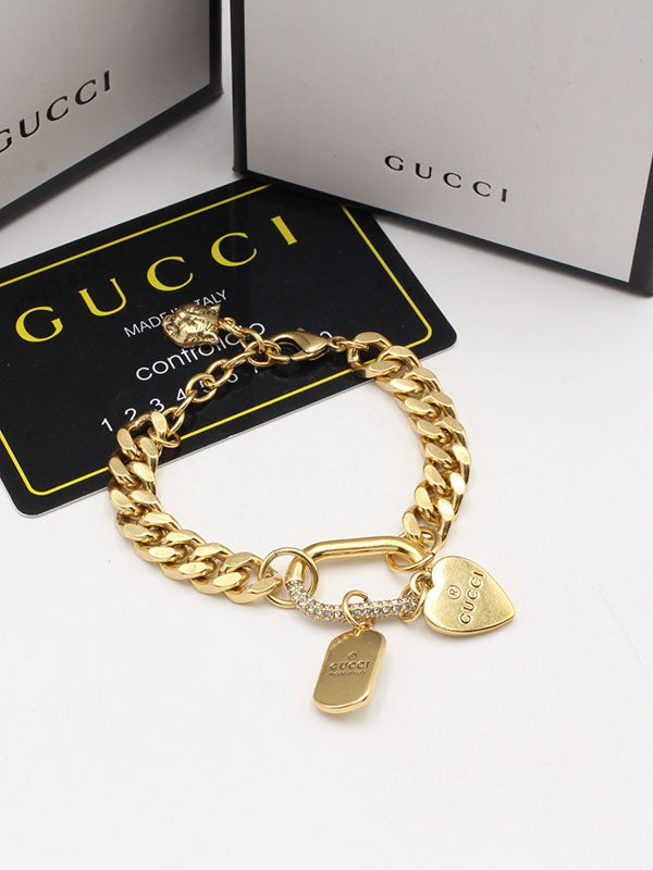 اساور قوتشي جنزير كبير كريستال اسواره gucci