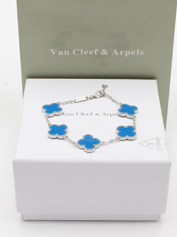 اسواره فان كليف 5 ورود وذ لوقو اسواره van cleef ازرق فضي
