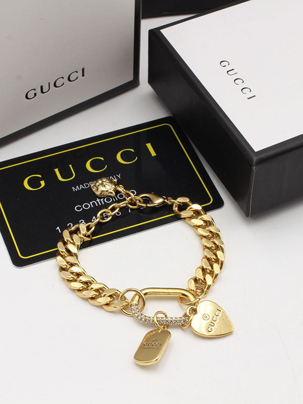 اساور قوتشي جنزير كبير كريستال اسواره gucci