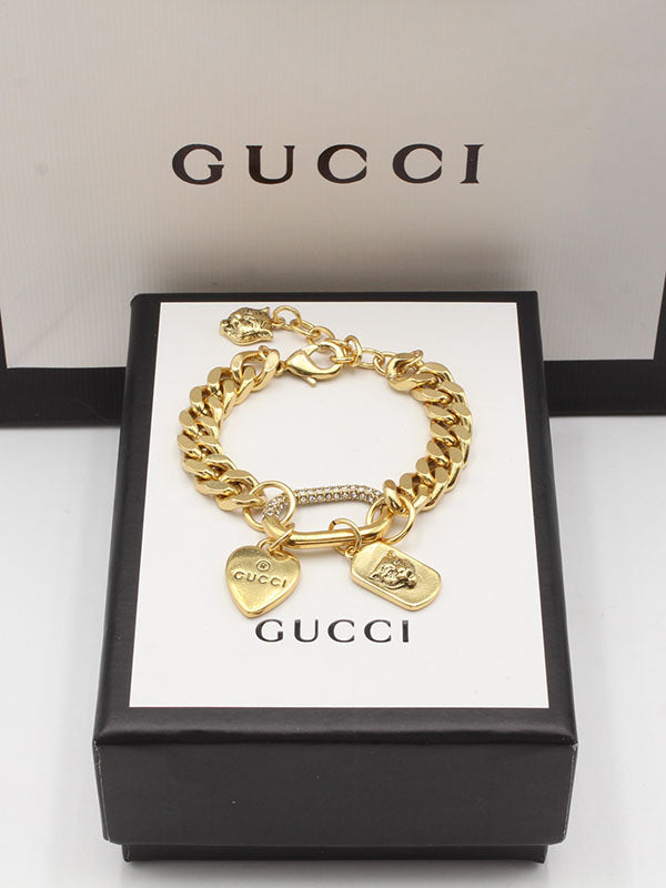 اساور قوتشي جنزير كبير كريستال اسواره gucci