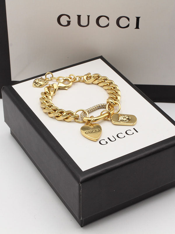 اساور قوتشي جنزير كبير كريستال اسواره gucci