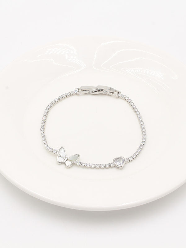 اسواره تنس فراشه اسواره Swarovski فضي