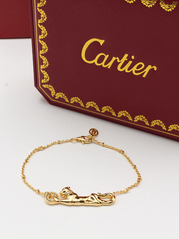 اسواره كارتير تايقر بودي لوقو اسواره CARTIER ذهبي