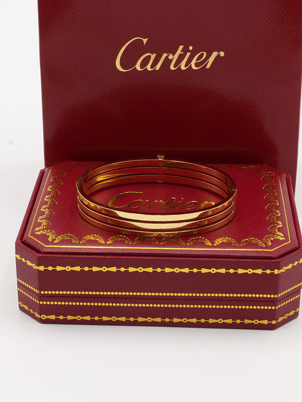اسواره كارتير ثري لاينز بانقل ذهبي اسواره CARTIER