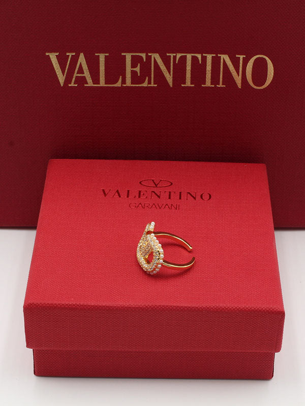 خاتم فالنتينو زركون ولولو لوقو خواتم VALENTINO