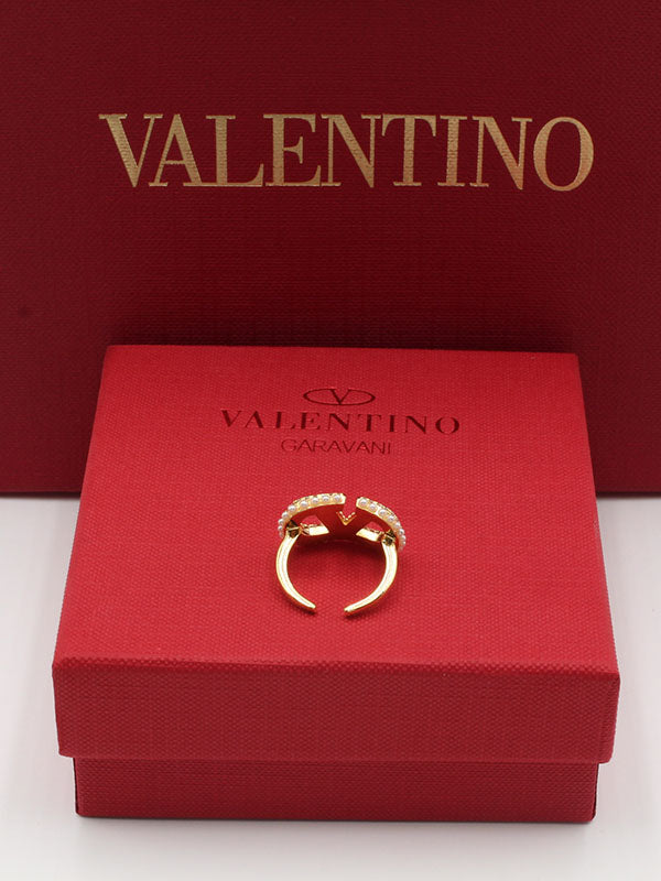 خاتم فالنتينو زركون ولولو لوقو خواتم VALENTINO