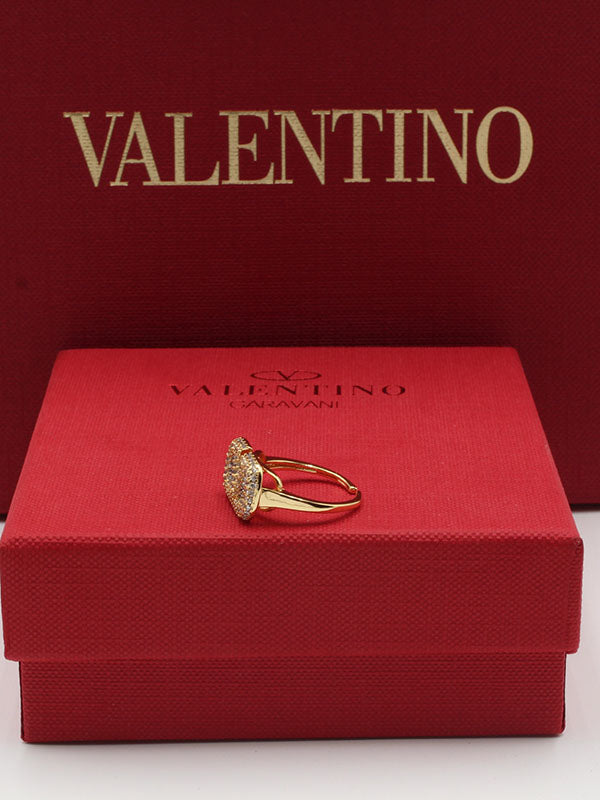 خاتم فالنتينو زركون لوقو خواتم VALENTINO
