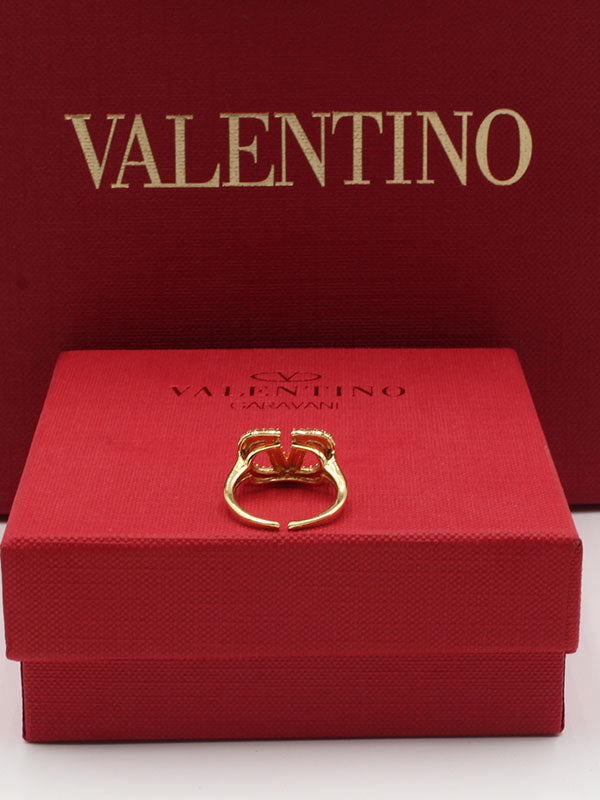 خاتم فالنتينو زركون لوقو خواتم VALENTINO