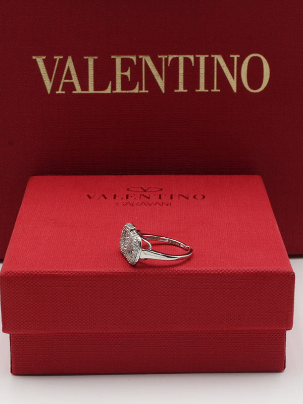 خاتم فالنتينو زركون لوقو خواتم VALENTINO