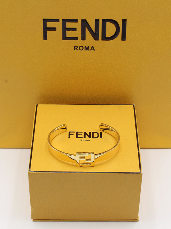اسواره فندي بانقل لوقو ستامب اسواره fendi ذهبي