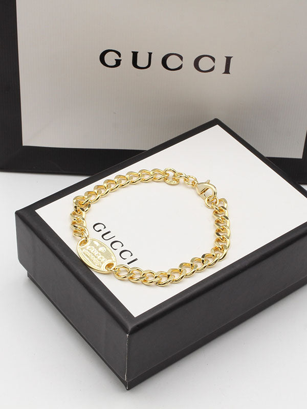 اساور قوتشي بيضاوي لوقو اسواره gucci