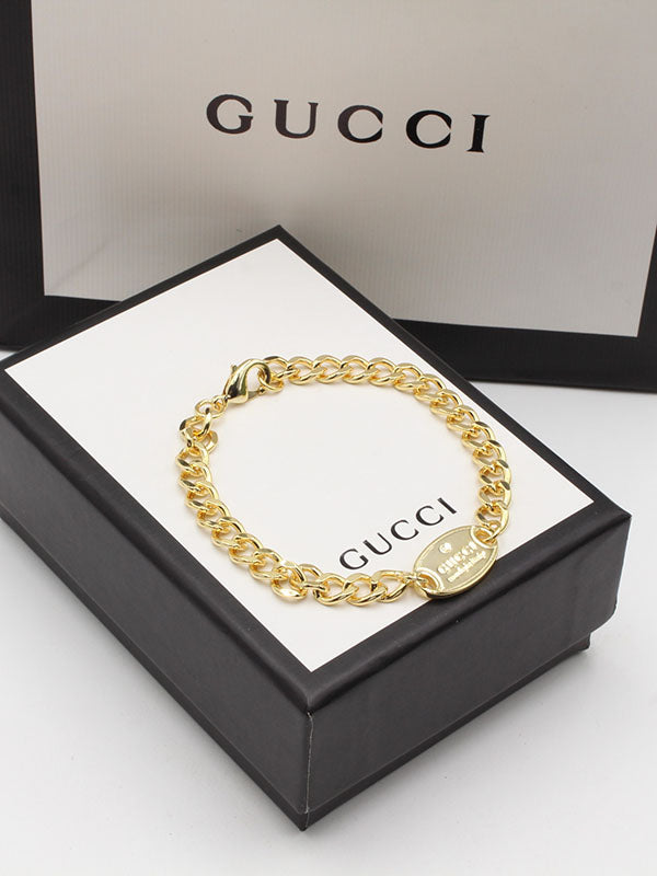 اساور قوتشي بيضاوي لوقو اسواره gucci