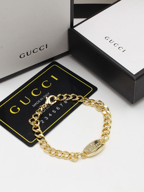 اساور قوتشي بيضاوي لوقو اسواره gucci