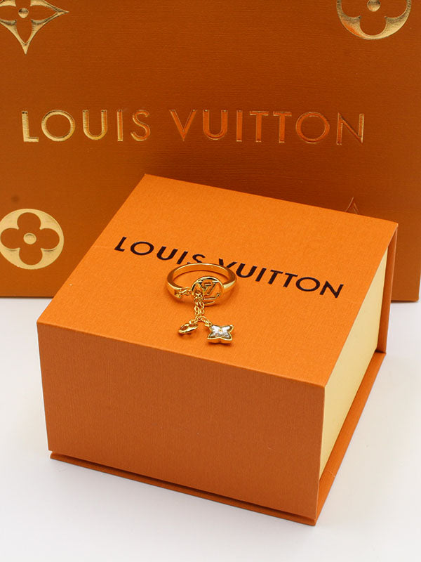 خاتم لويس فيتون ذهبي شاين خواتم louis vuitton