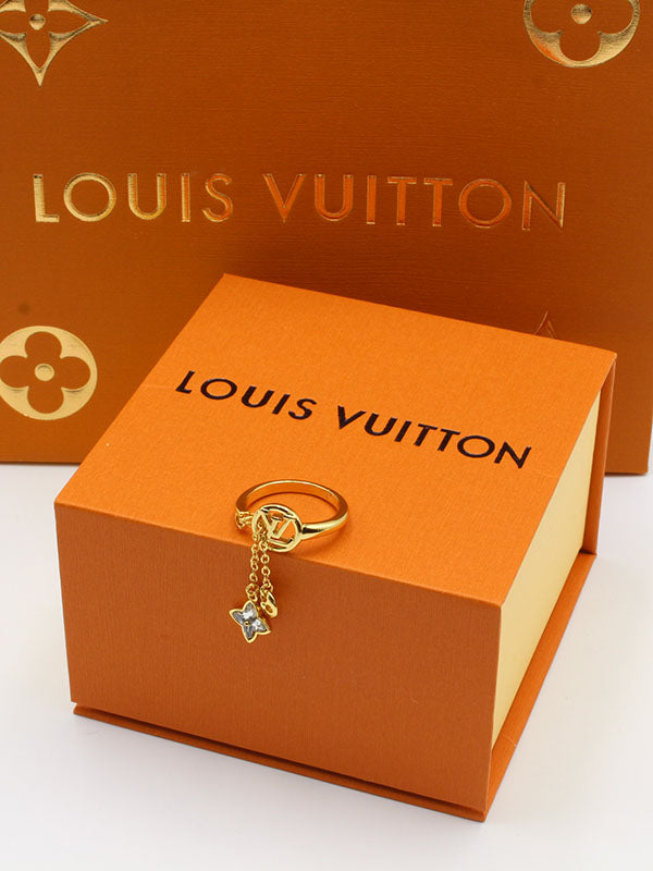 خاتم لويس فيتون ذهبي شاين خواتم louis vuitton